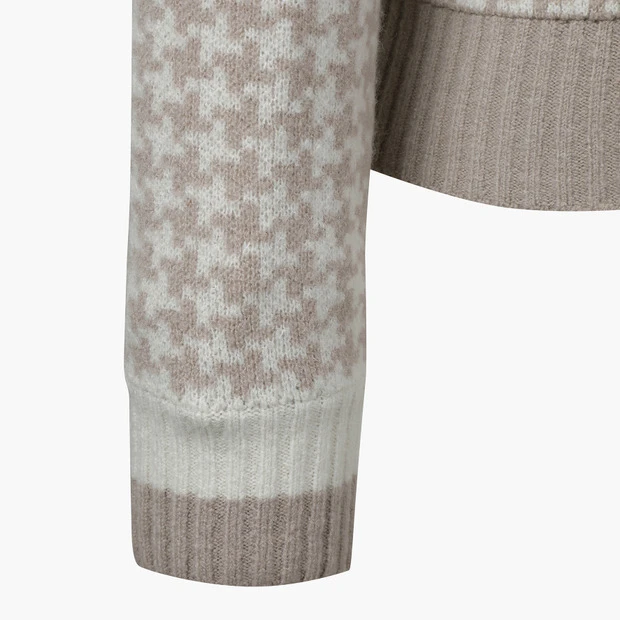 商品【预售��商品15天发货】 DESCENTE|高尔夫系列女性图案防风毛衣时尚个性 DO42WFKPN1-LBGG,价格¥1413,第22张图片详细描述