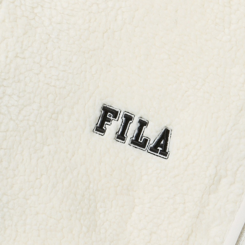 商品Fila|【享贝家】（国内现货）FILA斐乐 新款加厚加绒保暖连帽夹克外套 男女同款 黑色\灰色\奶白色 FS2PLD4102X   G-QD,价格¥337,第9张图片详细描述