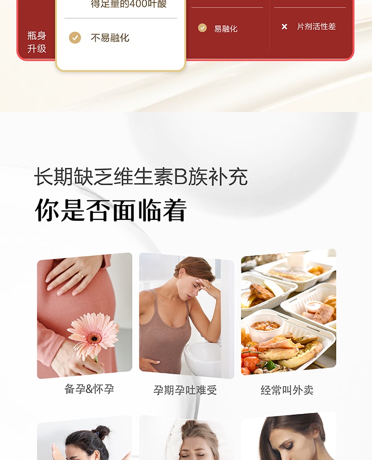 商品[国内直发] Vitanergy|【2025年7月】加拿大Vitanergy维生能备孕 孕妇无糖活性叶酸维生素B族软糖|Vitanergy Sugar Free B- Complex Multivitamin Gummies,价格¥177,第6张图片详细描述