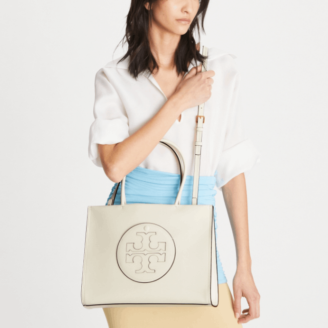 商品Tory Burch|汤丽柏琦TELLA BIO 皮质手提单肩斜挎托特包（香港仓发货）,价格¥2045,第15张图片详细描述