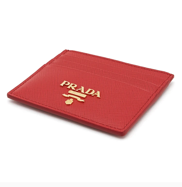 商品Prada|PRADA 红色女士卡夹 1MC025-QWA-F068Z,价格¥3053,第7张图片详细描述