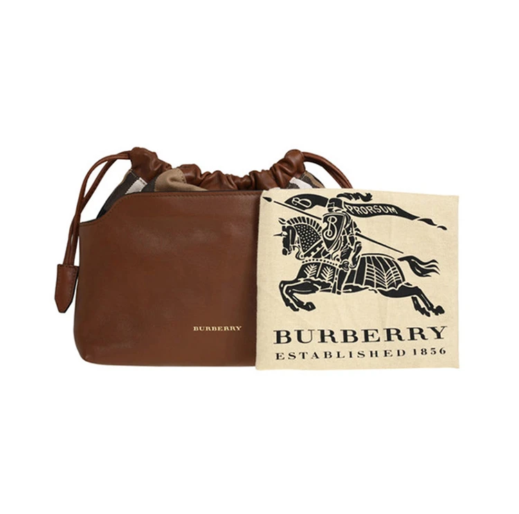 商品[国内直发] Burberry|Burberry 博柏利 女士棕色牛皮单肩包斜挎包 3921489,价格¥4351,第5张图片详细描述