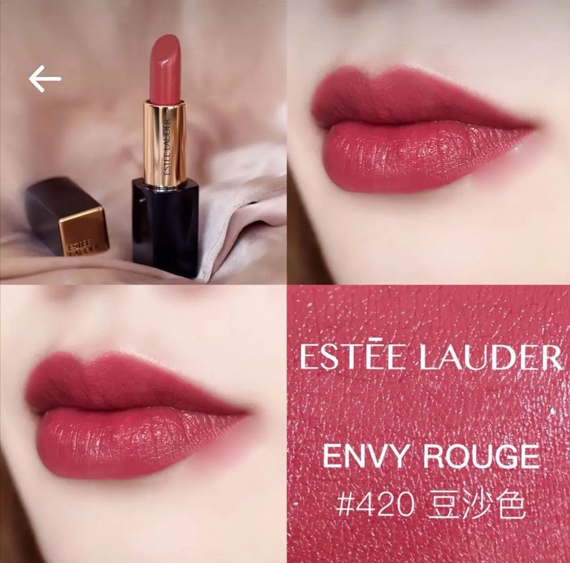 商品Estée Lauder|包邮｜雅诗兰黛花漾倾慕口红唇膏#420 3.5g 887167016705【香港直发】,价格¥182,第4张图片详细描述