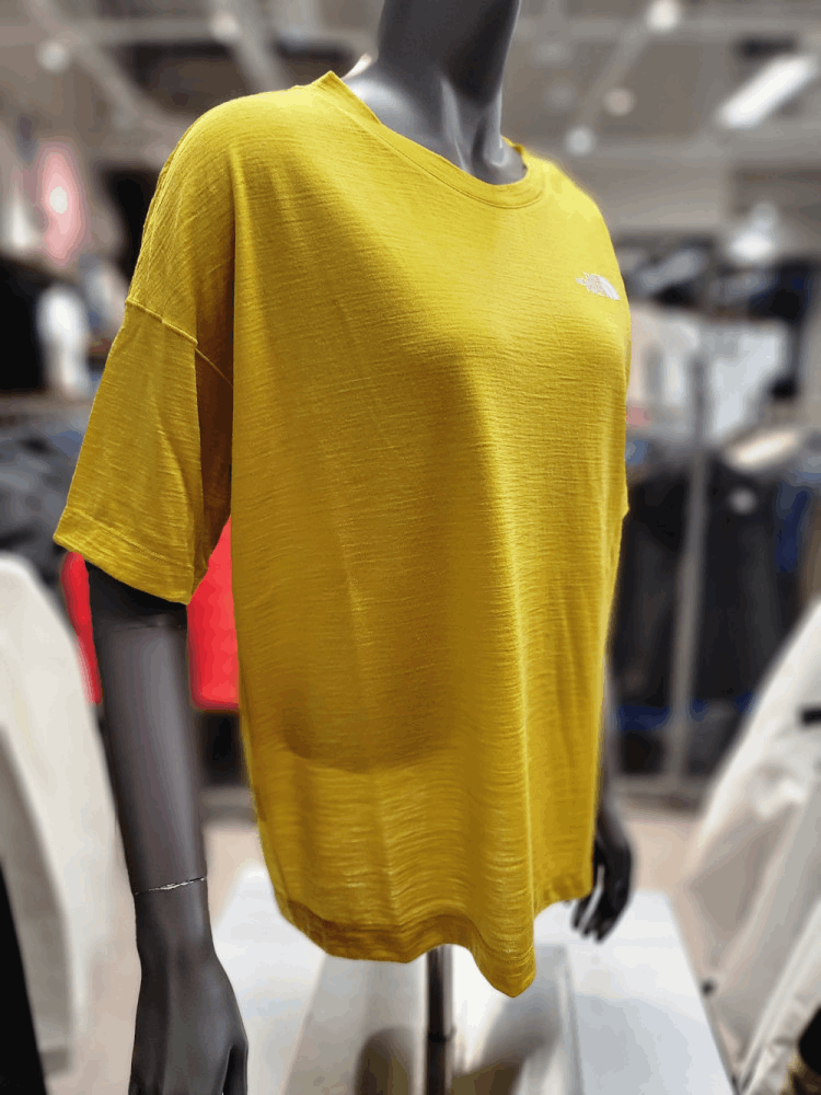 商品The North Face|【Brilliant|包邮包税】北面户外 女士 MERINO 毛 短袖 T恤 NI7UN39B MUS,价格¥333,第2张图片详细描述