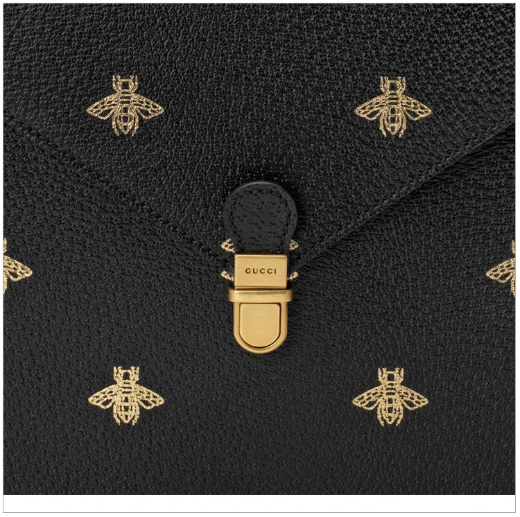 商品[国内直发] Gucci|GUCCI 黑色男士手拿包 500976-DJ2LT-1055,价格¥8867,第7张图片详细描述
