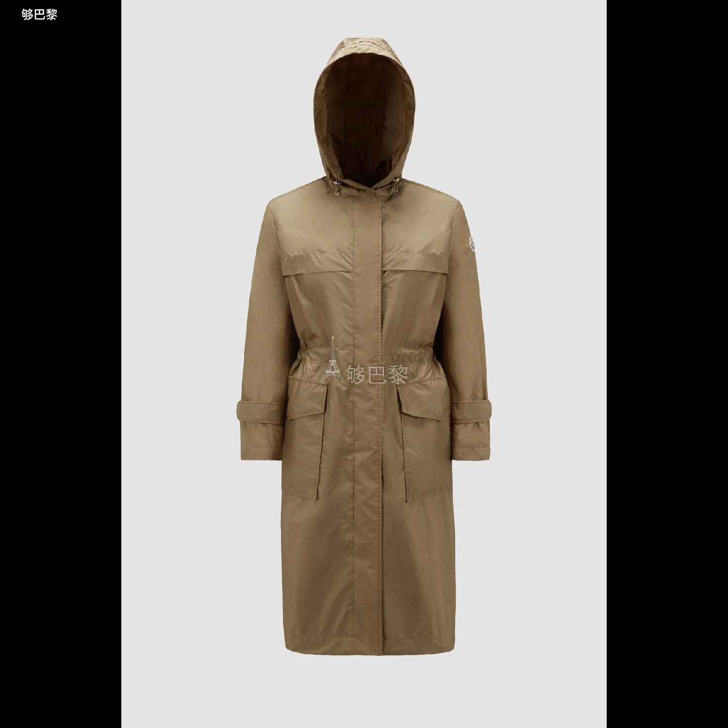 商品Moncler|【预售】 MONCLER盟可睐 24秋冬 女士 大衣 HIENGU RAIN COAT J10931C00018539YH238,价格¥8484,第5张图片详细描述