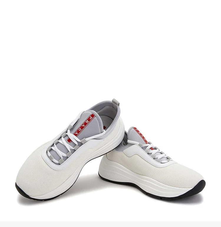 商品Prada|PRADA 白色男士运动鞋 4E3406-3KTP-F0N87,价格¥3197,第7张图片详细描述