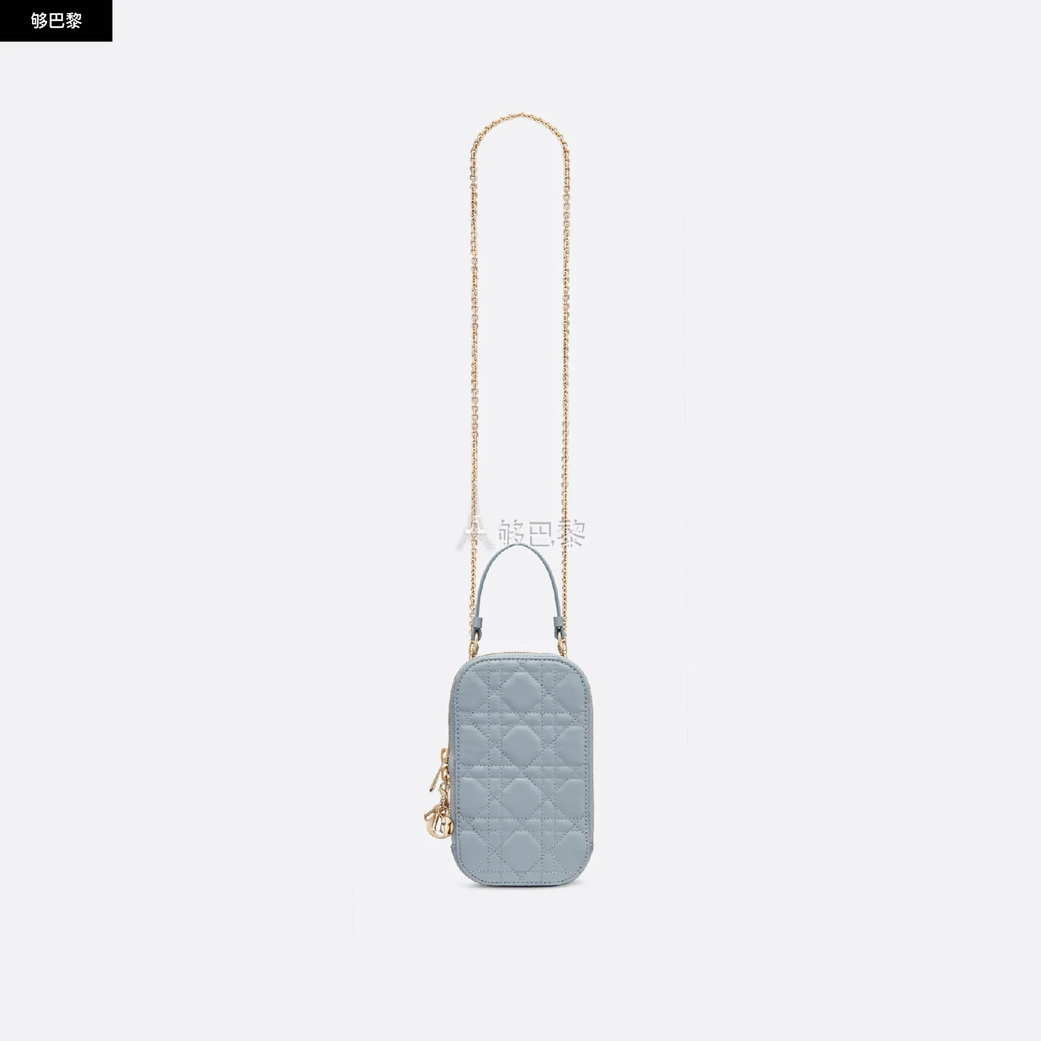 商品Dior|【预售】 迪奥 25春夏 女士 手机包 Lady Dior Call'in Dior 手机袋 S0872ONMJ_M81B ,价格¥11023,第6张图片详细描述