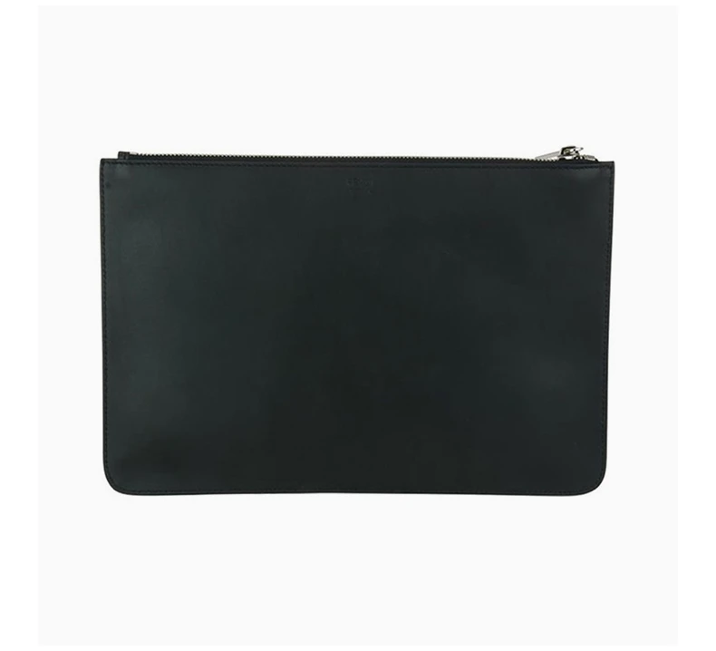 商品[国内直发] Fendi|Fendi 芬迪 男士黑灰色白色皮革手拿包 7N0078-A0YU-F0P7D,价格¥5972,第6张图片详细描述