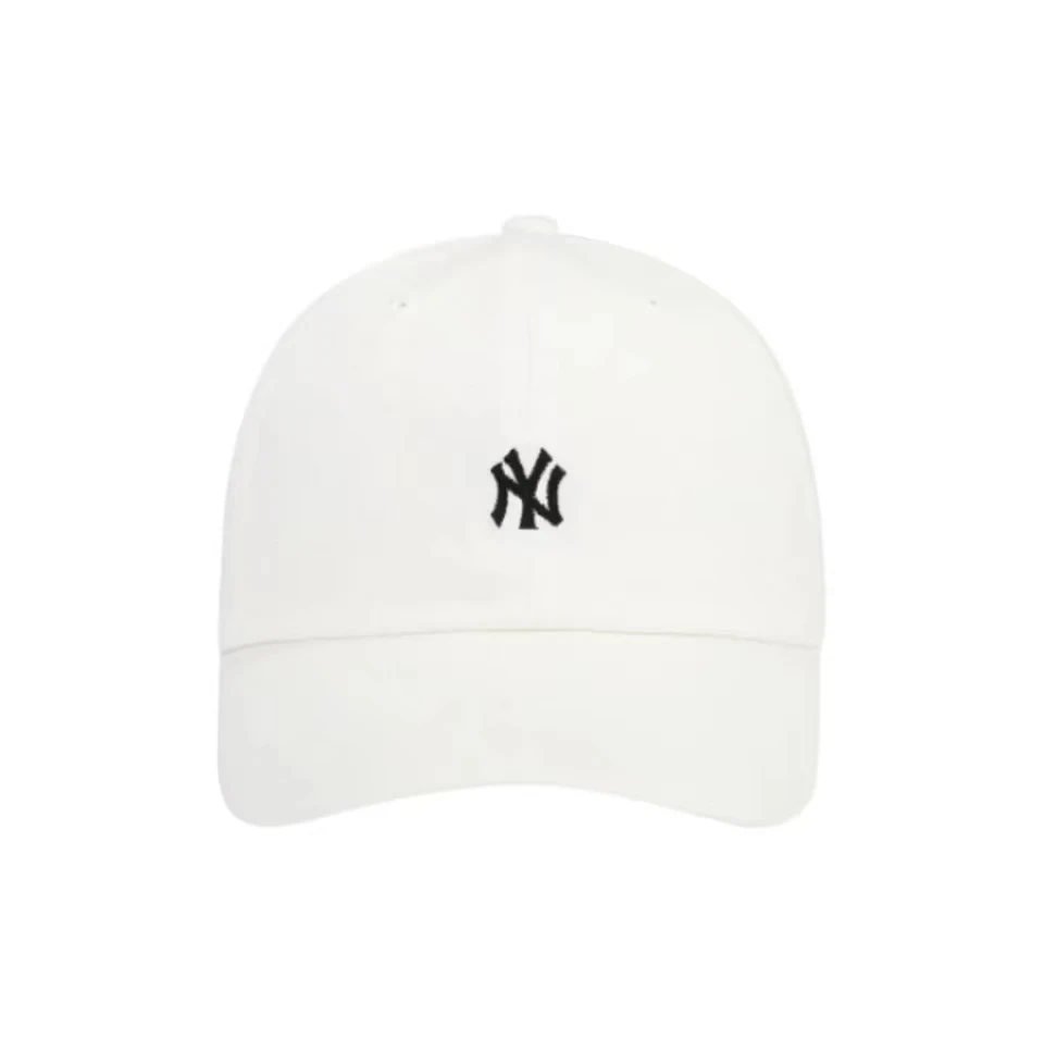 商品MLB|【享贝家】ZY- MLB 小标Logo刺绣 鸭舌帽 白色 男女同款情侣款 32CPNA111-50I-FREE,价格¥169,第2张图片详细描述