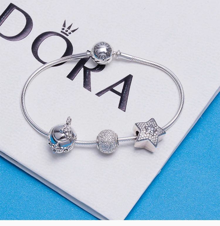 商品[国内直发] PANDORA|PANDORA 银色女士手镯 PAND00107,价格¥1147,第5张图片详细描述
