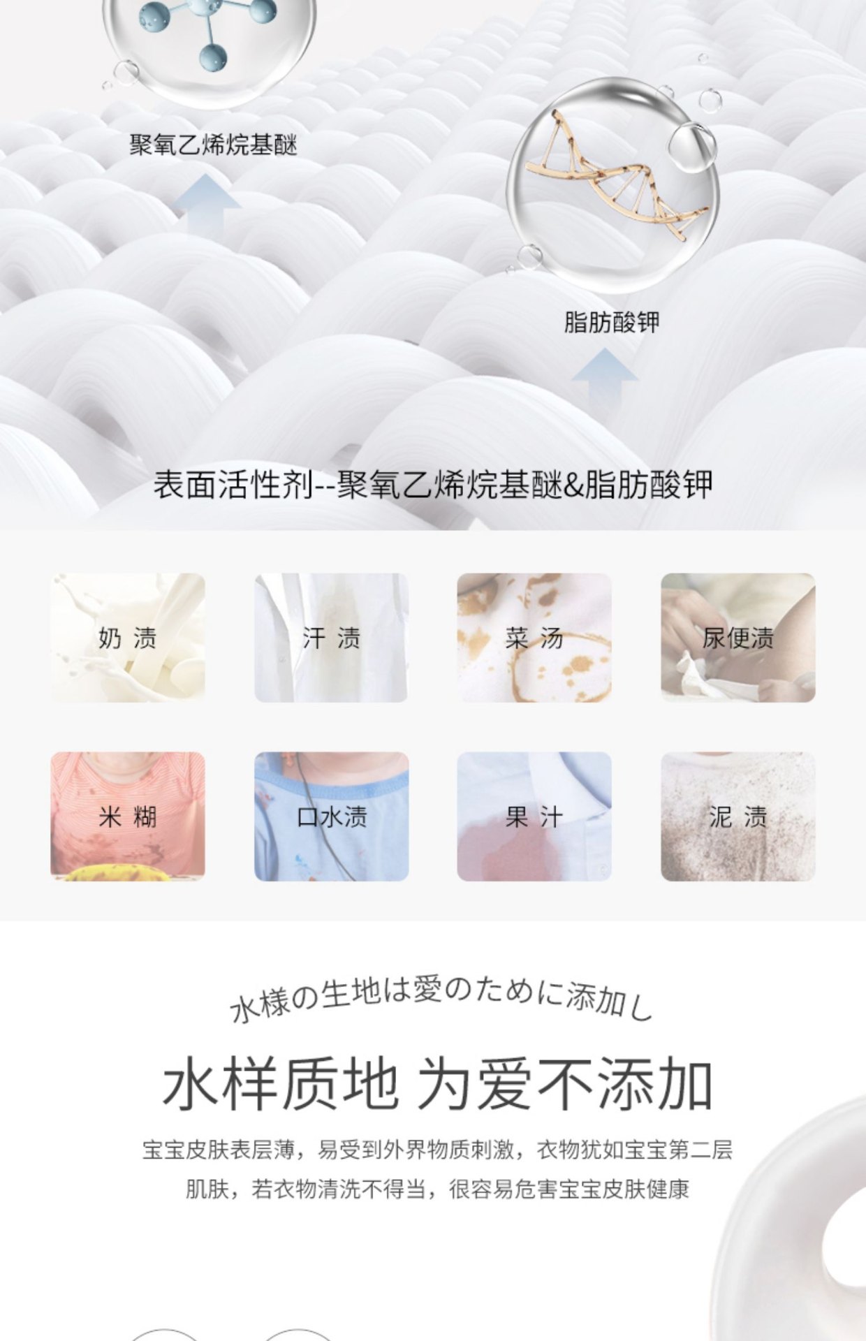 商品[国内直发] Pigeon|贝亲婴儿洗衣液儿童宝宝新生儿洗衣液清洁衣物清洗剂去污渍1.52L,价格¥111,第3张图片详细描述