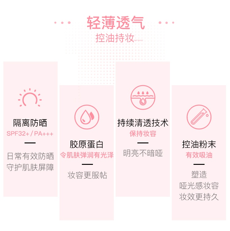 商品[国内直发] ZA|资生堂姬芮清透控油防晒妆前乳25ml赠洁面膏30g,价格¥45,第4张图片详细描述