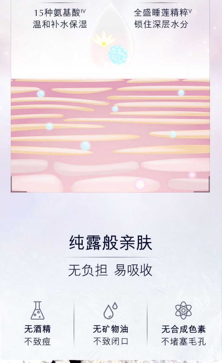 商品Estée Lauder|ESTĒE LAUDER 雅诗兰黛柔丝焕采护肤水爽肤水粉水精华水400ml ,价格¥242,第4张图片详细描述