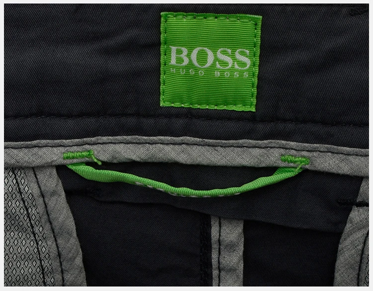 商品Hugo Boss|Hugo Boss 雨果博斯 新款男士棉质灰蓝色时尚休闲短裤 C-CLYDE2-5-D-8436-410,价格¥624,第5张图片详细描述