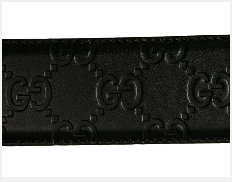 商品Gucci|GUCCI 黑色男士腰带 474311-CWC1N-1000,价格¥2731,第19张图片详细描述