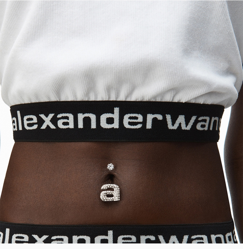 商品[国内直发] Alexander Wang|ALEXANDER WANG 白色女士卫衣/帽衫 4CC1201106-111,价格¥1953,第8张图片详细描述