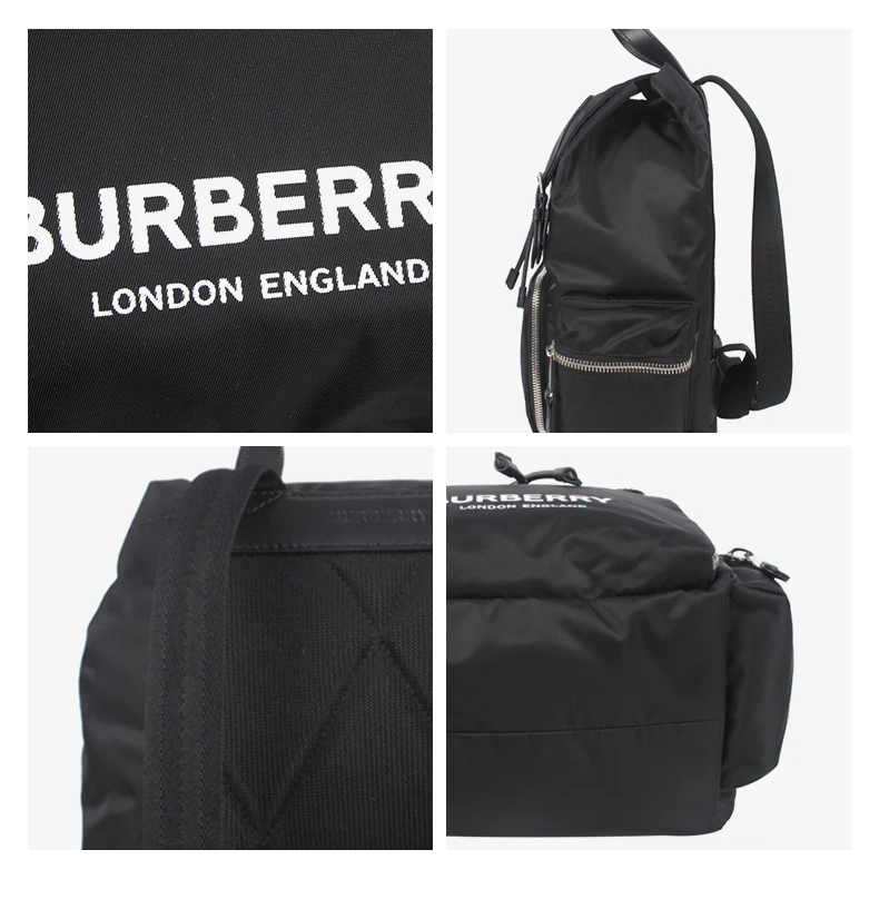 商品[国内直发] Burberry|BURBERRY 其他黑色女士双肩包 1530744,价格¥6312,第2张图片详细描述