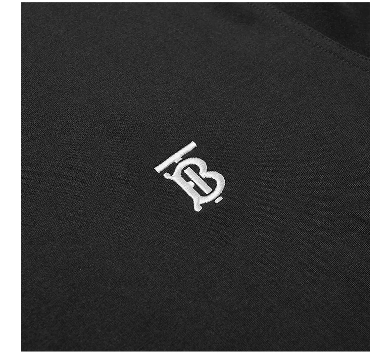 商品Burberry|BURBERRY 黑色男士T恤 8014020,价格¥2108,第7张图片详细描述