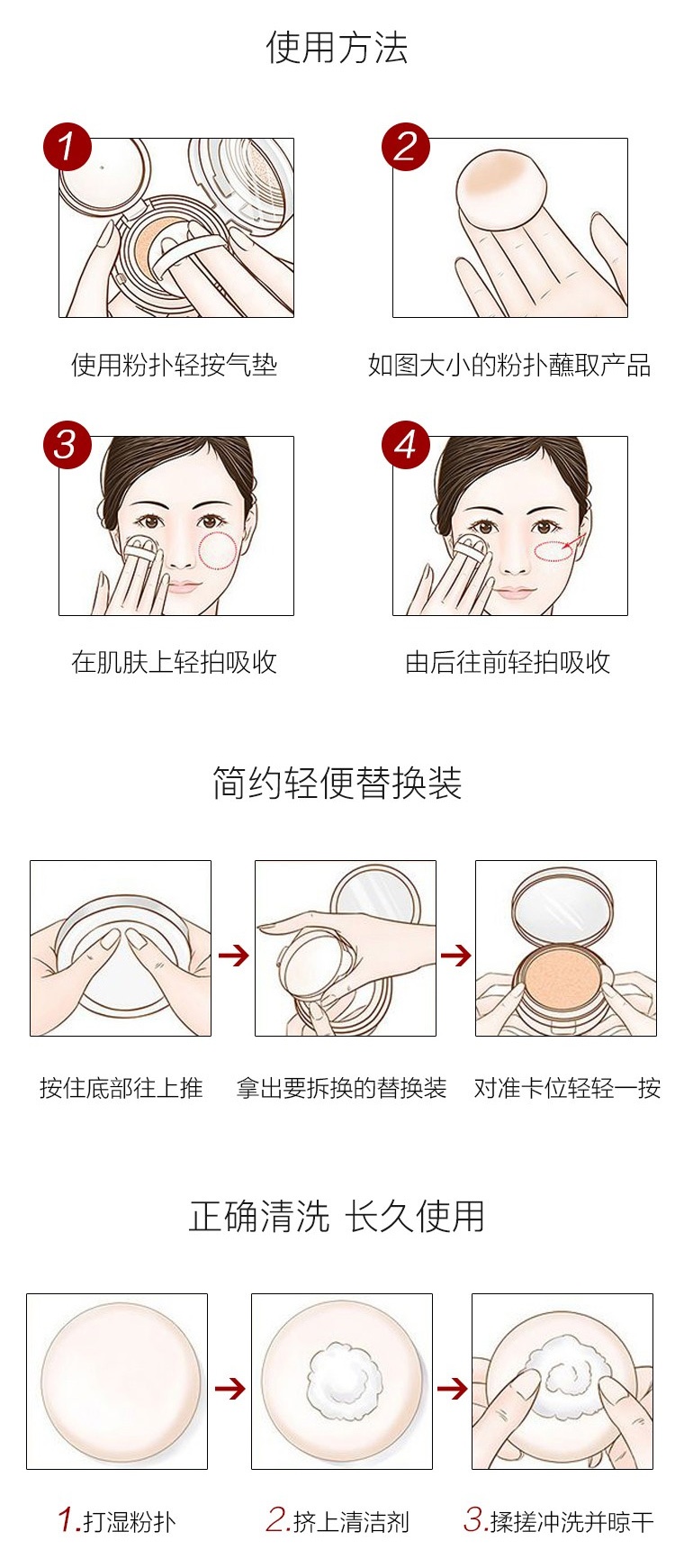 商品[国内直发] Armani|【蓝气垫】阿玛尼大师气垫粉底液 造型紧颜轻垫精华粉底14克,价格¥385,第2张图片详细描述