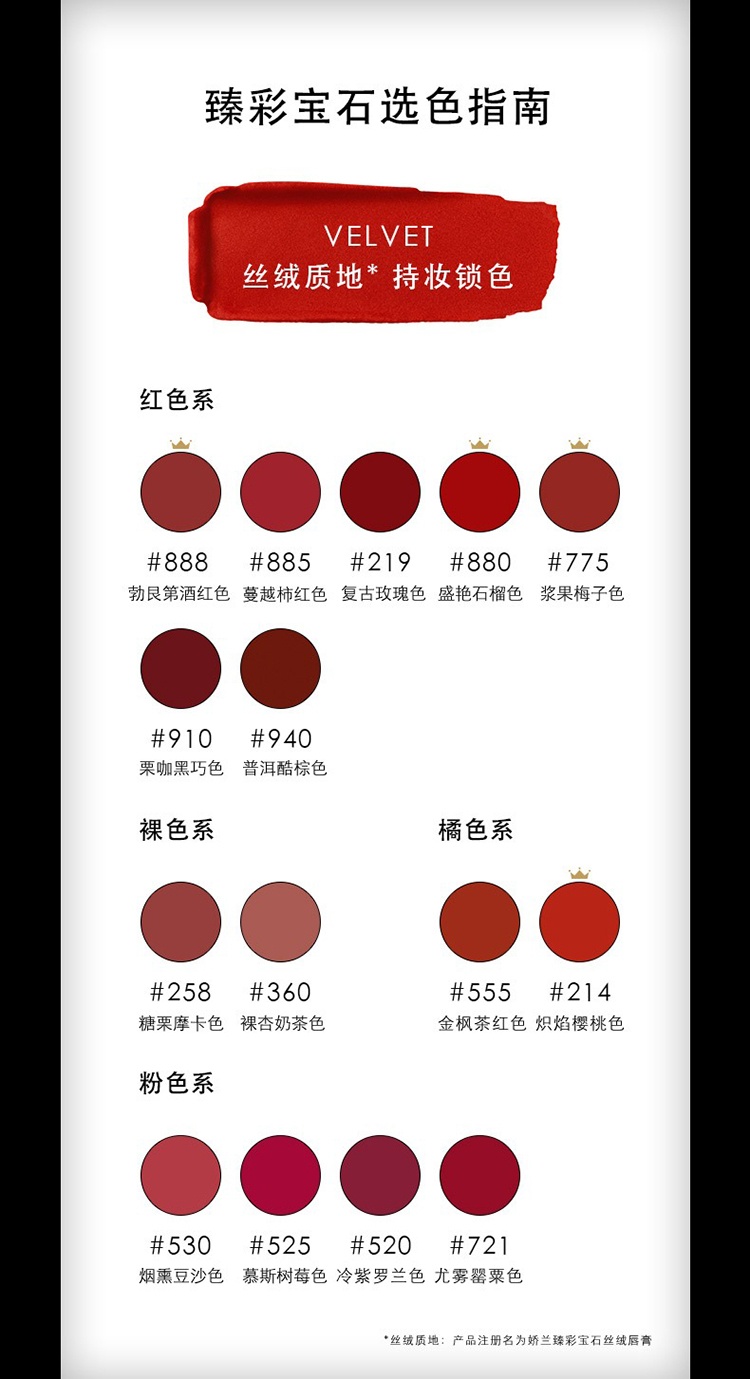 商品Guerlain|Guerlain娇兰臻彩宝石唇膏口红3.5g 丝绒质地  替换芯/外壳 1830荣耀红,价格¥214,第4张图片详细描述