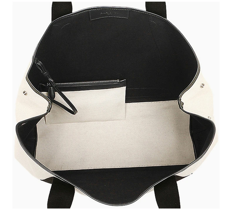 商品[国内直发] Balenciaga|Balenciaga 巴黎世家 黑色/米色女士手提包 339936-AQ38N-1081,价格¥9742,第8张图片详细描述