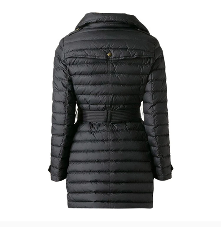 商品[国内直发] Burberry|BURBERRY 黑色女士羽绒服 3933375,价格¥7690,第6张图片详细描述