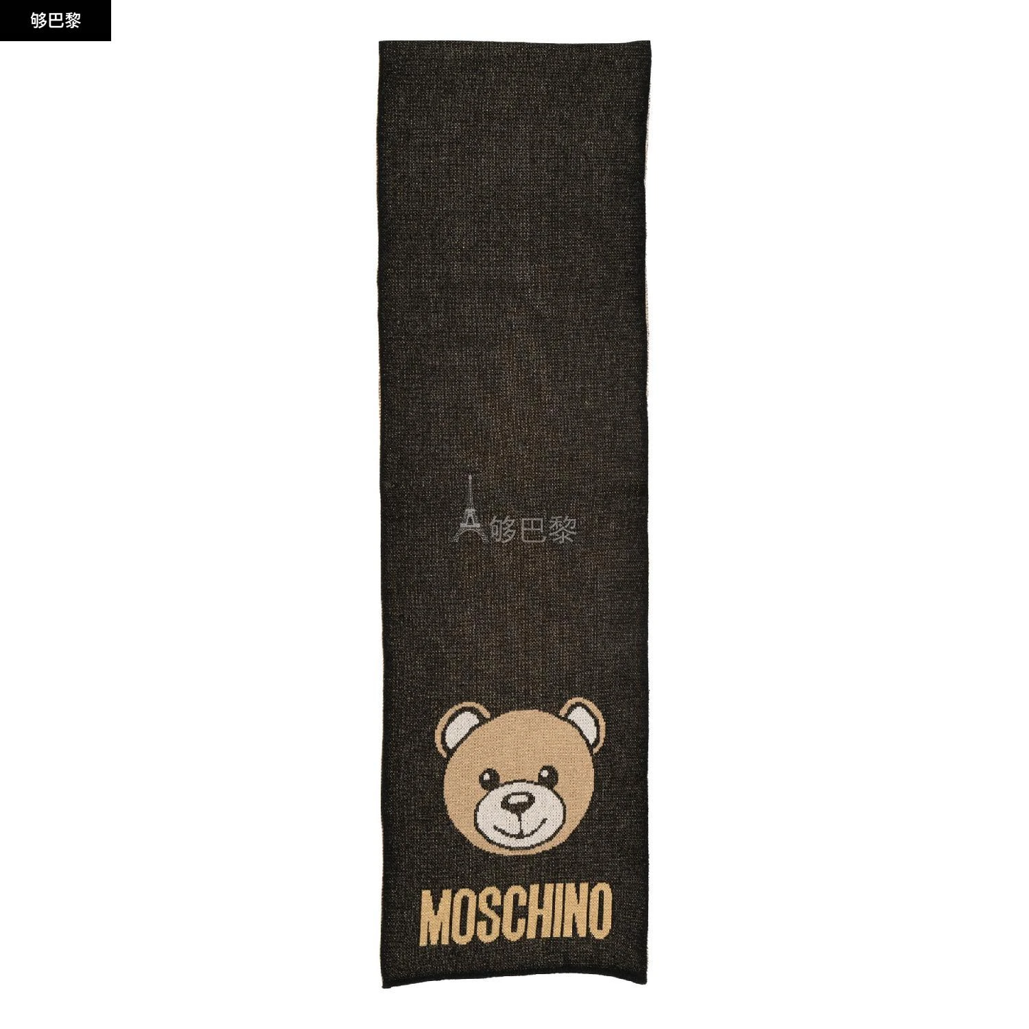 商品Moschino|【特惠8.3折】包邮包税【预售7天发货】 MOSCHINO 2023秋冬 女士 围巾 围巾 2275436 3066MM2345016 ,价格¥1591,第6张图片详细描述