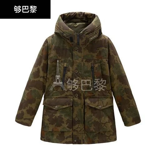 商品Woolrich|【特惠8.7折】包邮包税【预售7天发货】 WOOLRICH 男士 大衣 Mitchell 北极风雪大衣  WOOYDX53GEE,价格¥9527,第3张图片详细描述