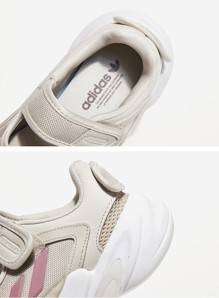 商品Adidas|【韩国直邮|包邮包税】阿迪达斯 OZELIA STRAP W 女生  凉鞋 沙滩鞋 运动凉鞋 拖鞋  GZ6240 CBROWN/MAGMAU/FTWWHT,价格¥347,第2张图片详细描述