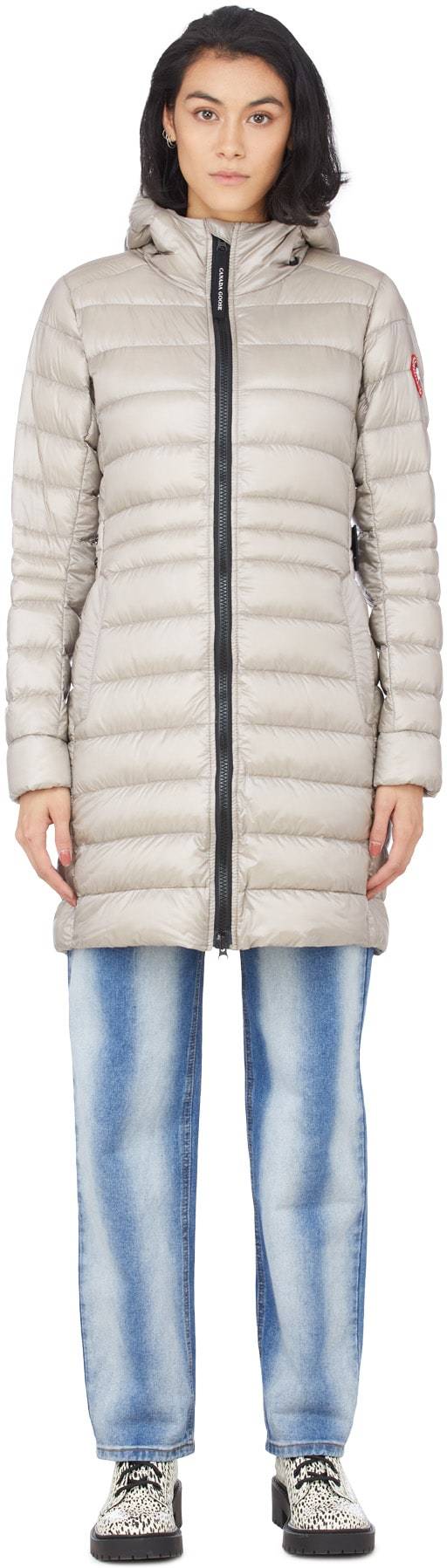 商品Canada Goose|CANADA GOOSE 女浅灰色女士羽绒服 2235L-LIMESTONE,价格¥5025,第3张图片详细描述