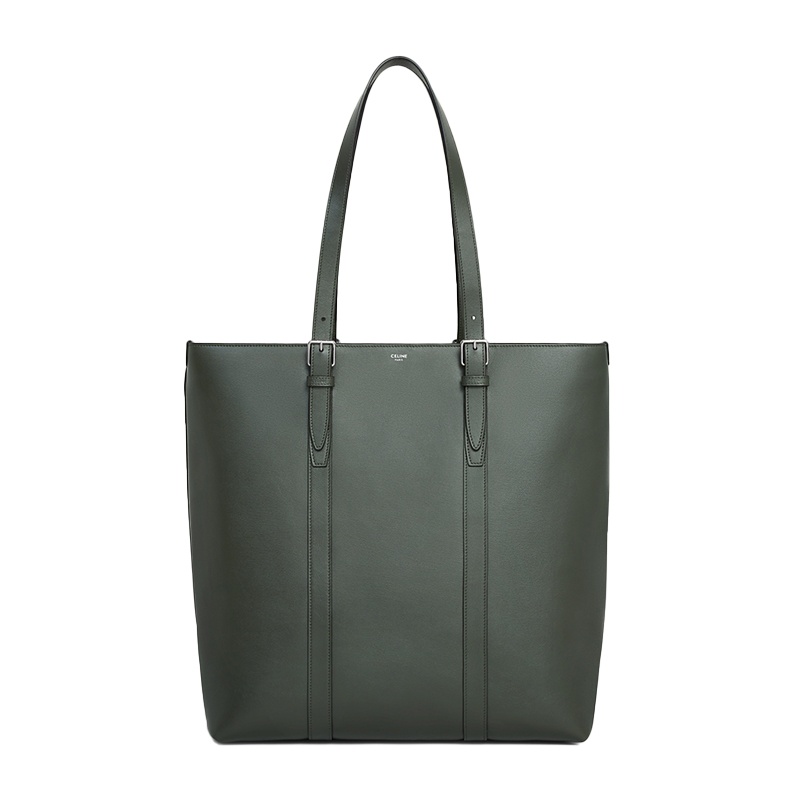 商品Celine|赛琳 23新款男士卡其色小牛皮手提包,价格¥13495,第6张图片详细描述