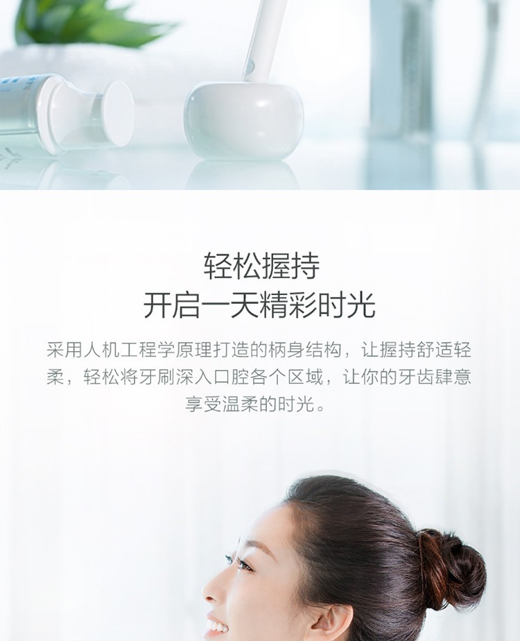 商品[国内直发] DoctorBei|贝医生牙刷青春版 软毛刷头 呵护牙龈 不易滋生细菌 6支/卡板 白色,价格¥49,第10张图片详细描述
