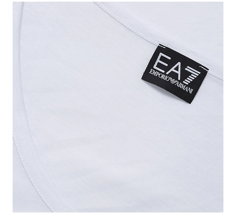 商品Emporio Armani|EMPORIO ARMANI 白色女士T恤 3ZTT86-TJ52Z-1100,价格¥431,第10张图片详细描述