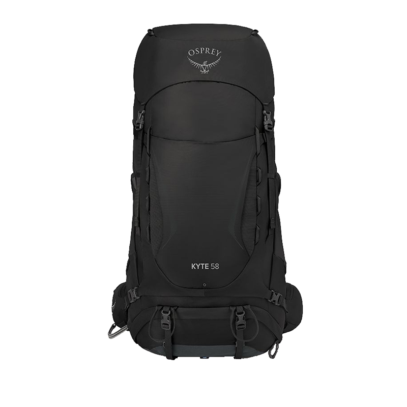 商品Osprey|小鹰KYTE系列女款户外背负登山徒步双肩背包58L KYTE-58-NOIR（两色可选）,价格¥2621,第15张图片详细描述