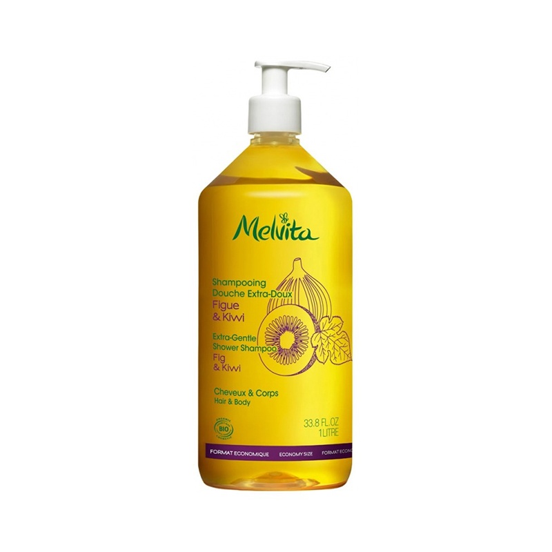商品Melvita|蜜威特有机无花果奇异果洗发沐浴二合一1000ml,价格¥237,第2张图片详细描述