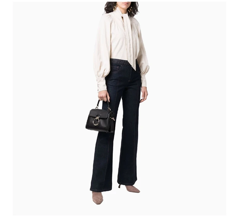 商品[国内直发] Chloé|CHLOE' 女士黑色迷你单肩包 C22SS143-G33-001,价格¥9836,第8张图片详细描述