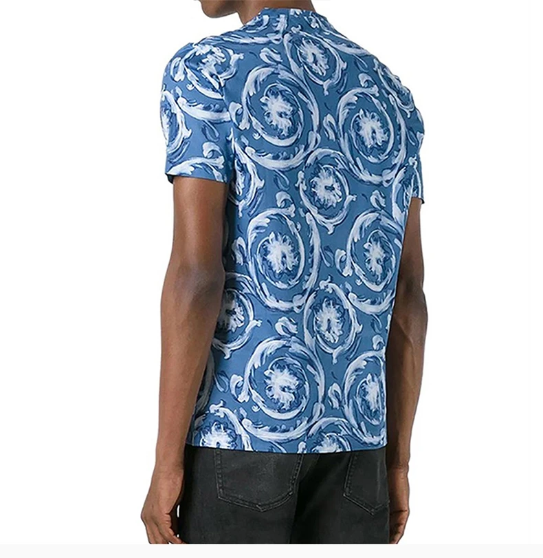 商品Versace|VERSACE JEANS 范思哲牛仔 男士圆领T恤 A76112-1185-A71Y,价格¥2154,第5张图片详细描述