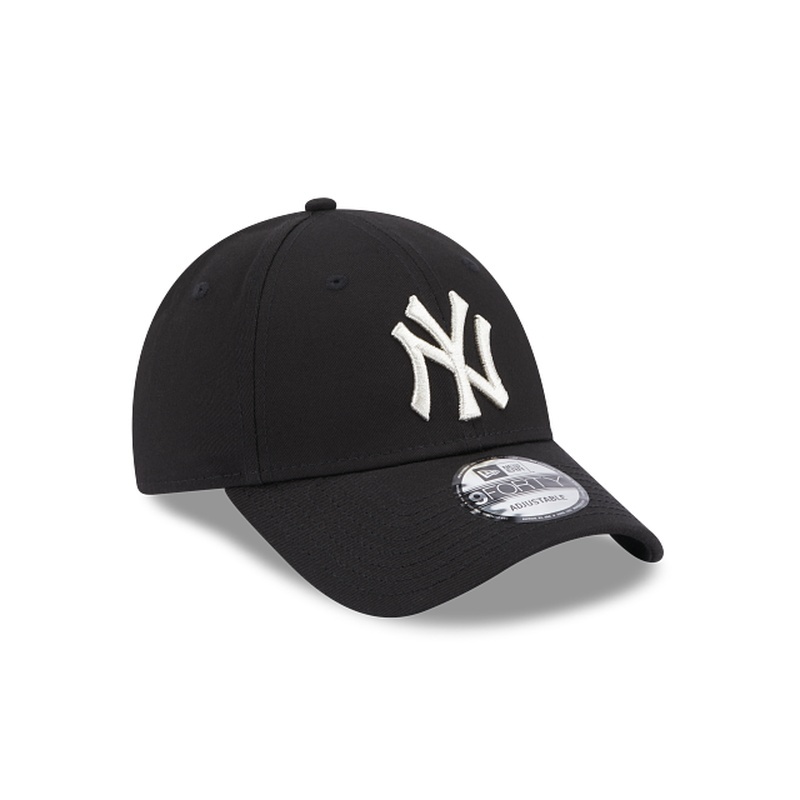商品New Era|NEW ERA WMNS METALLIC LOGO 9FORTY女士黑色棉帽子,价格¥196,第5张图片详细描述