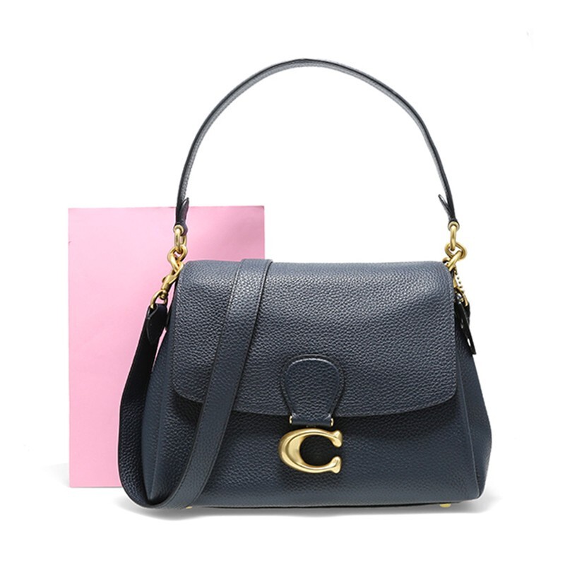 商品[国内直发] Coach|蔻驰女包COACH 奢侈品女士藏青色经典C扣单肩手提斜挎包藏青 3954 B4BHP,价格¥908,第5张图片详细描述
