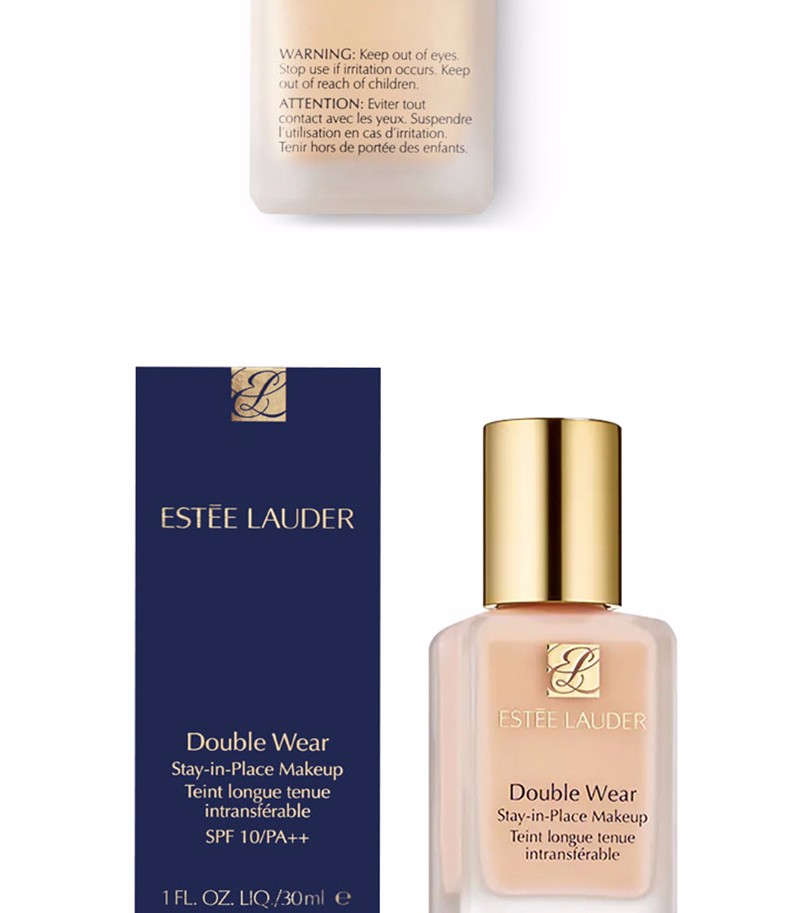 商品Estée Lauder|包邮｜【欧版韩版随机发】雅诗兰黛 DW粉底液 DOUBLE WEAR持久粉底液 30ML 自然色 1W2 #36 ELD2378【香港直发】,价格¥288,第22张图片详细描述