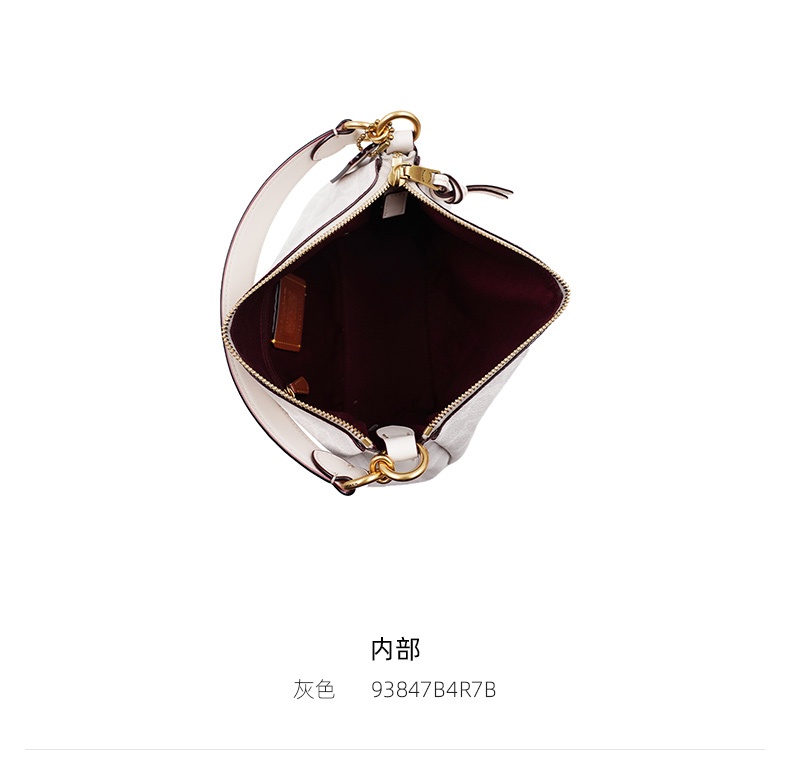 商品[国内直发] Coach|COACH 迷你女士PVC配皮单��肩斜挎手提包 93847B4R7B,价格¥1875,第6张图片详细描述