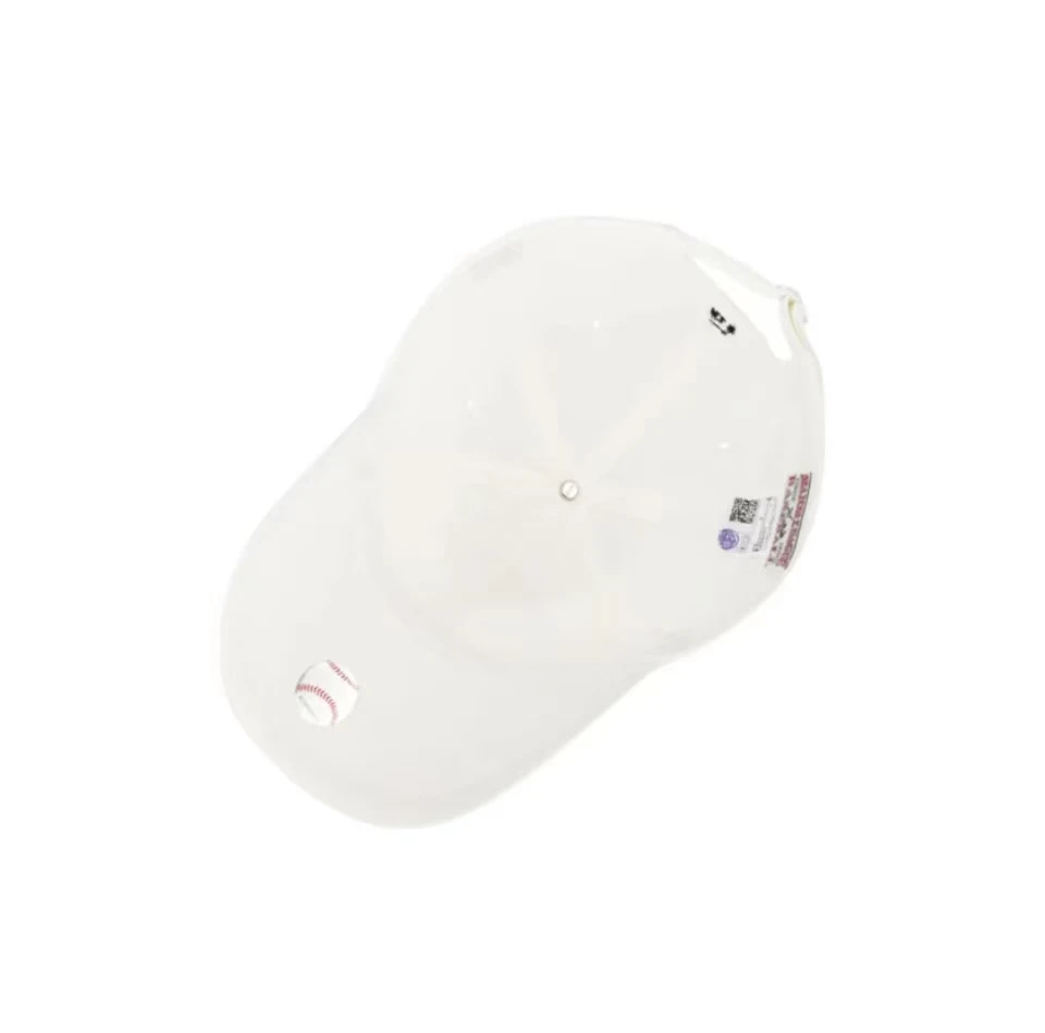 商品MLB|【享贝家】ZY- MLB 小标Logo刺绣 鸭舌帽 白色 男女同款情侣款 32CPNA111-50I-FREE,价格¥169,第6张图片详细描述