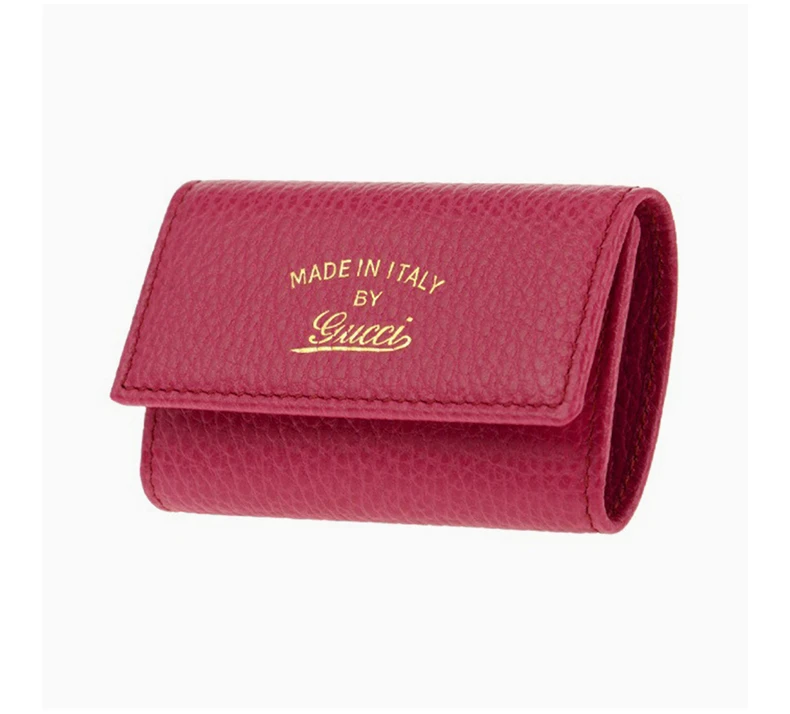 商品[国内直发] Gucci|GUCCI 女士粉色皮革钥匙包 354499-CAO0G-5614,价格¥1311,第5张图片详细描述