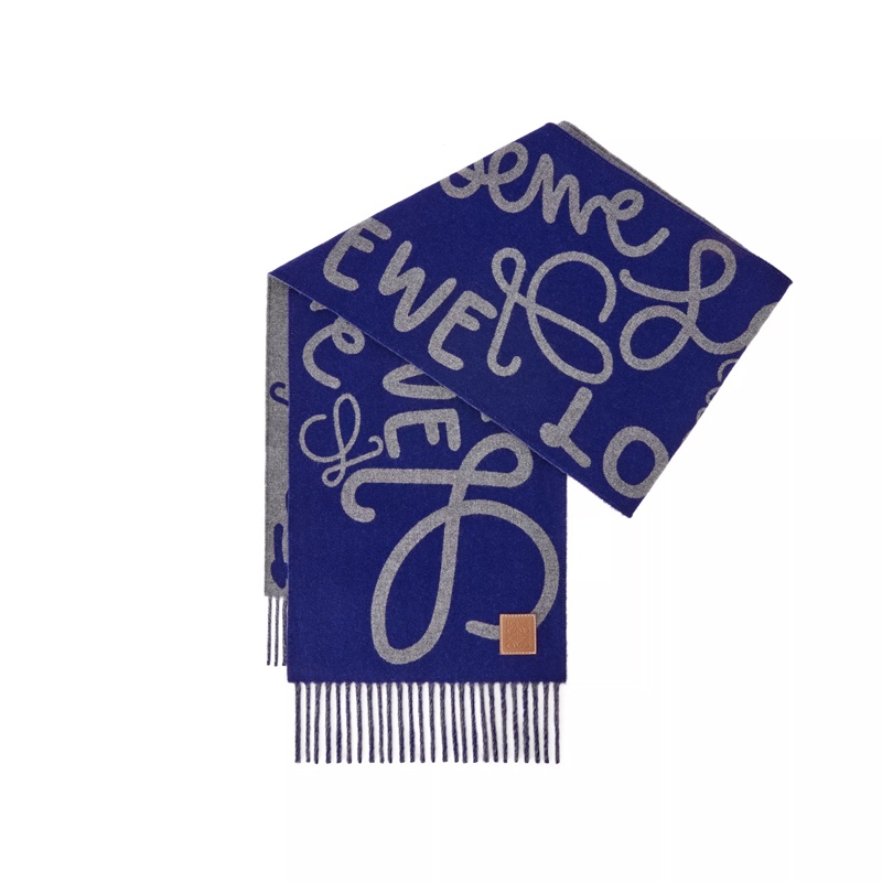 商品Loewe|【包税】LOEWE/罗意威  早秋 羊毛和羊绒  围巾   F000487XDT,价格¥3462,第4张图片详细描述