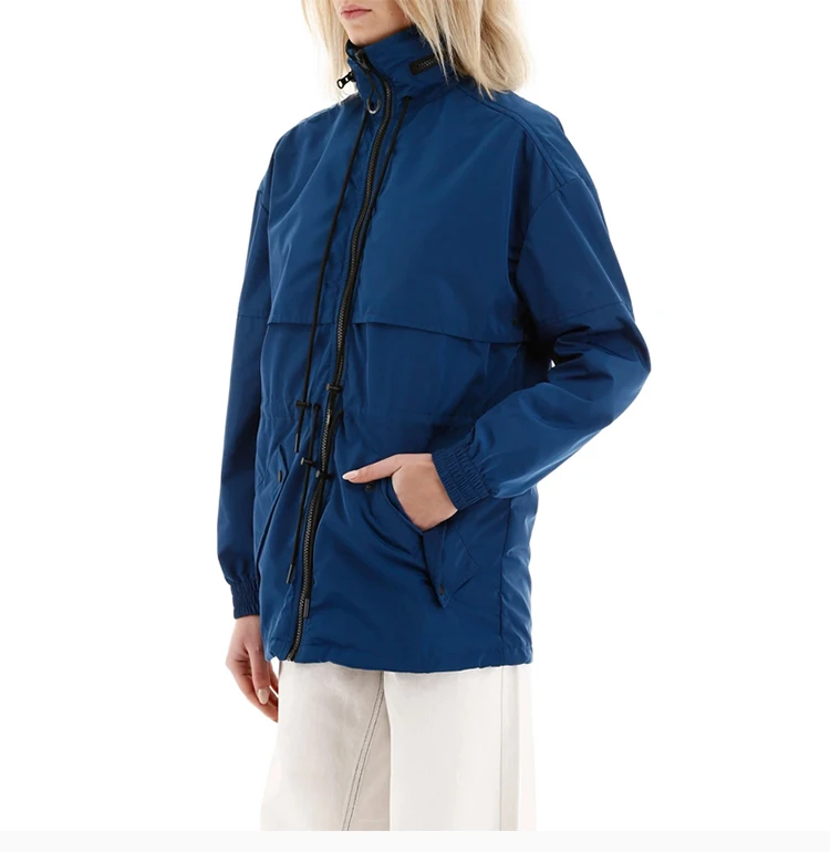 商品Kenzo|Kenzo 高田贤三 女士蓝色尼龙外套 FA52BL106567-73,价格¥2443,第8张图片详细描述