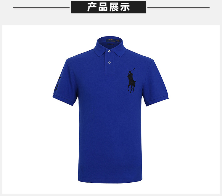 商品[国内直发] Ralph Lauren|RALPH LAUREN 拉尔夫·劳伦 蓝色男士上衣 3582-10001-0218-043,价格¥498,第5张图片详细描述