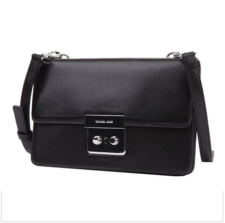 商品[国内直发] Michael Kors|Michael Kors 迈克高仕 黑色牛皮女士挎包 32S6SSLC4L-BLACK,价格¥903,第6张图片详细描述