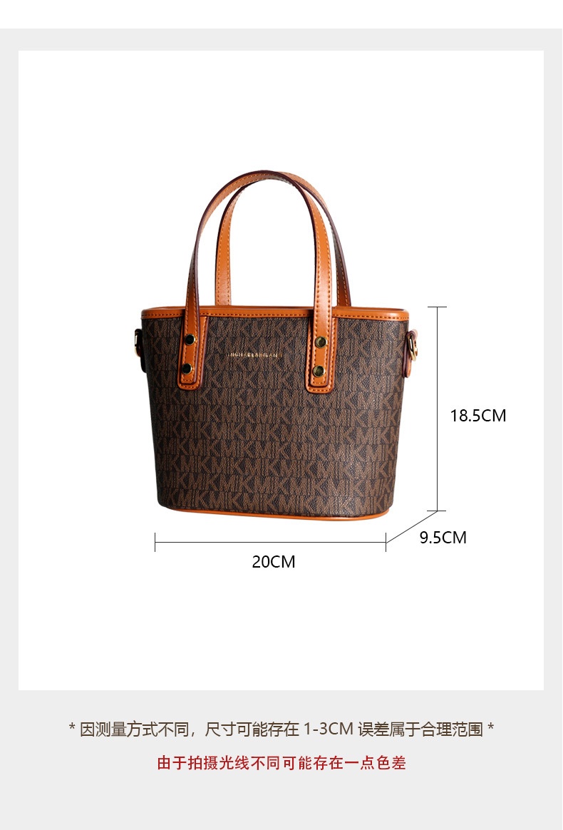 商品[国内直发] MICHAEL KILANS|MICHAEL&KILANS轻奢包包女包复古手提斜挎包B2210717,价格¥420,第4张图片详细描述