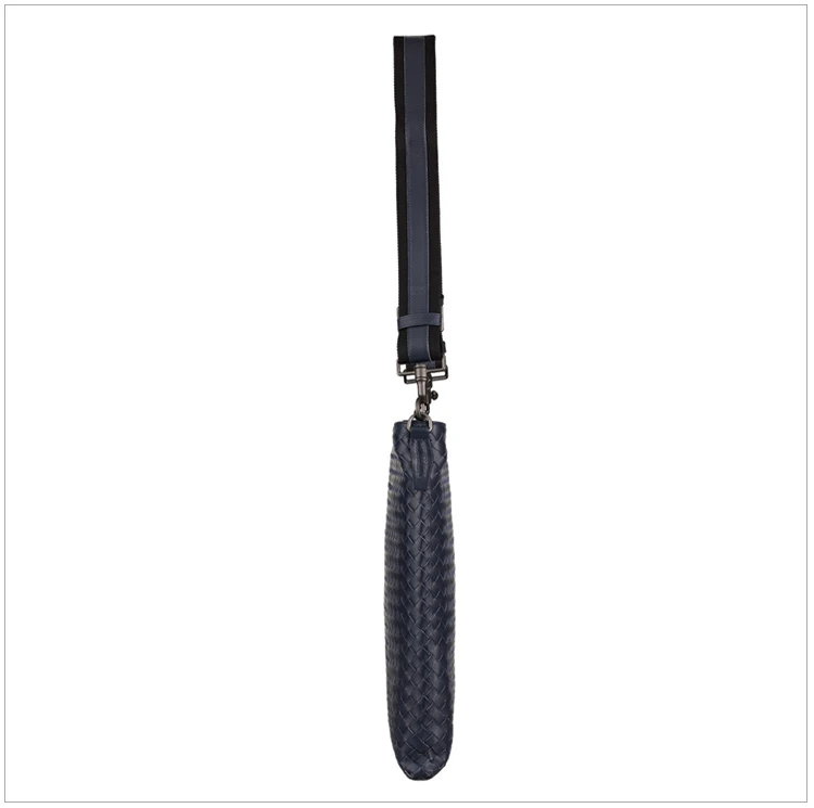 商品[国内直发] Bottega Veneta|BOTTEGA VENETA 深蓝色男士斜挎包 276356-V465C-4097,价格¥13587,第4张图片详细描述